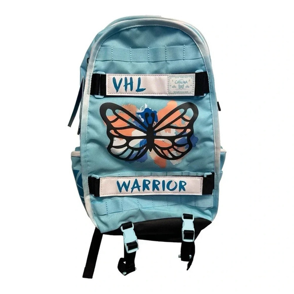 Catalina NIKE Freestyle Backpack 26L Unisex Light Blue Butterfly Back to School - Picture 9 of 16